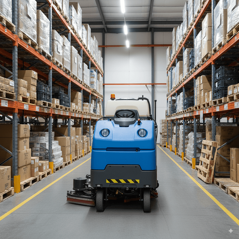 Maquinaria de limpieza industrial